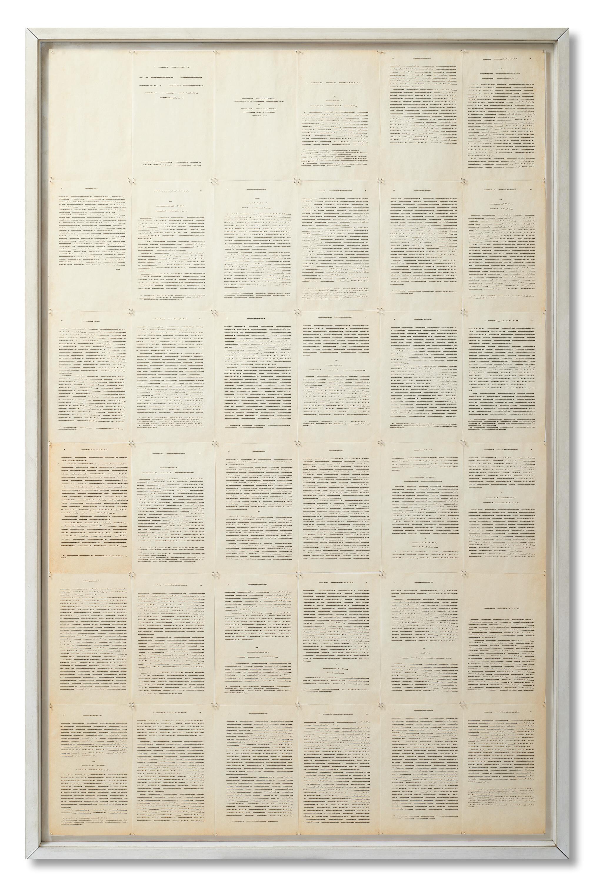 Irma Blank - Della Letteratura I