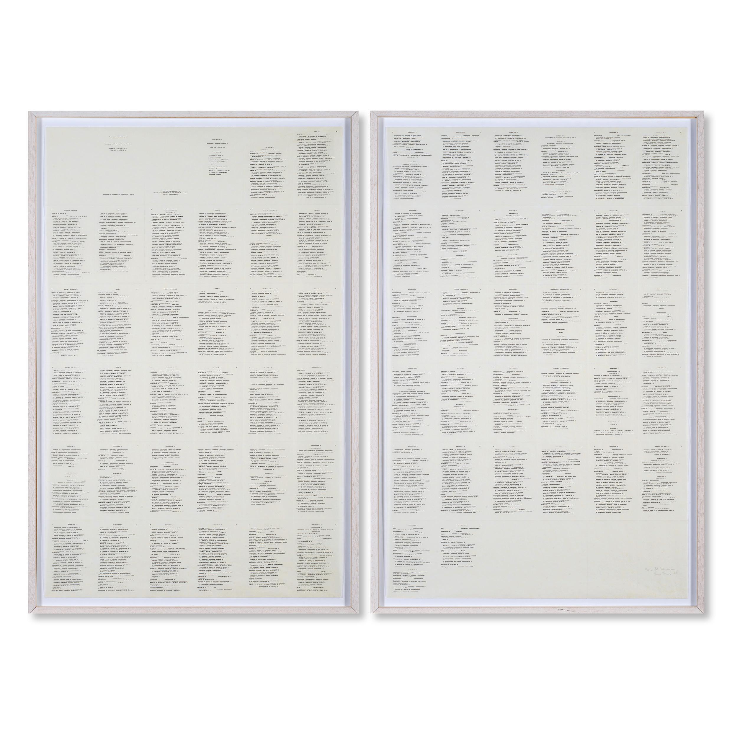 Irma Blank - Trascrizioni, Poesie für Jedermann