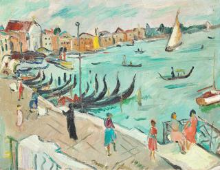 Irma Stern - Grand Canal, Venice