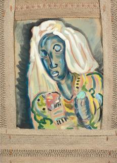 Irma Stern - Portrait of an Indian woman