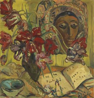 Irma Stern - Still Life With A Mask