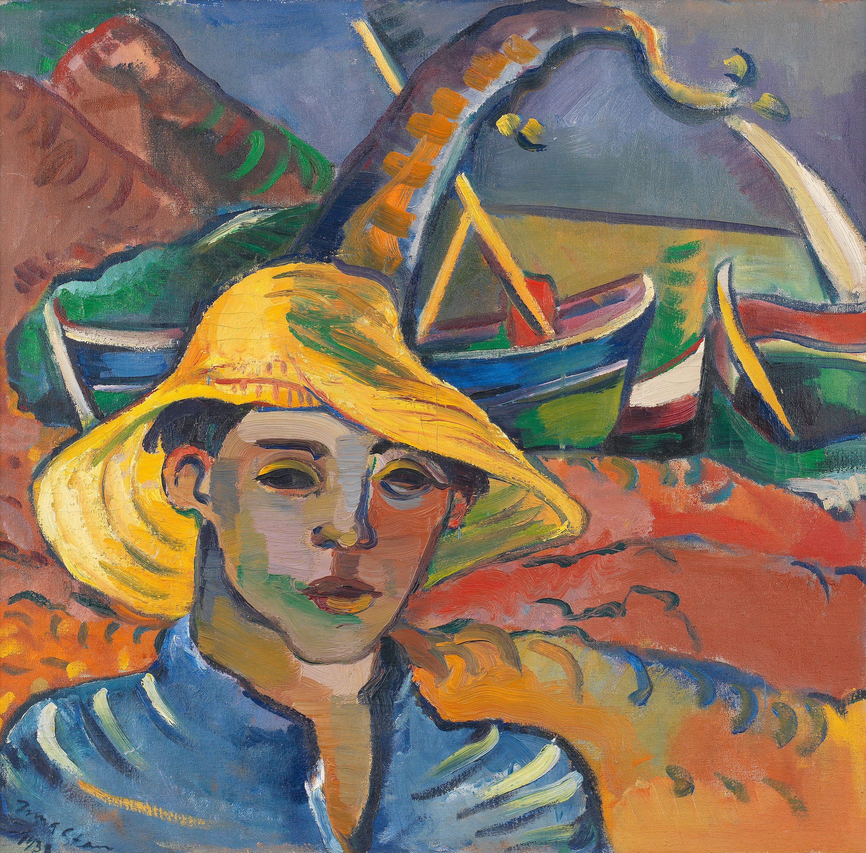 Irma Stern - The Yellow Hat