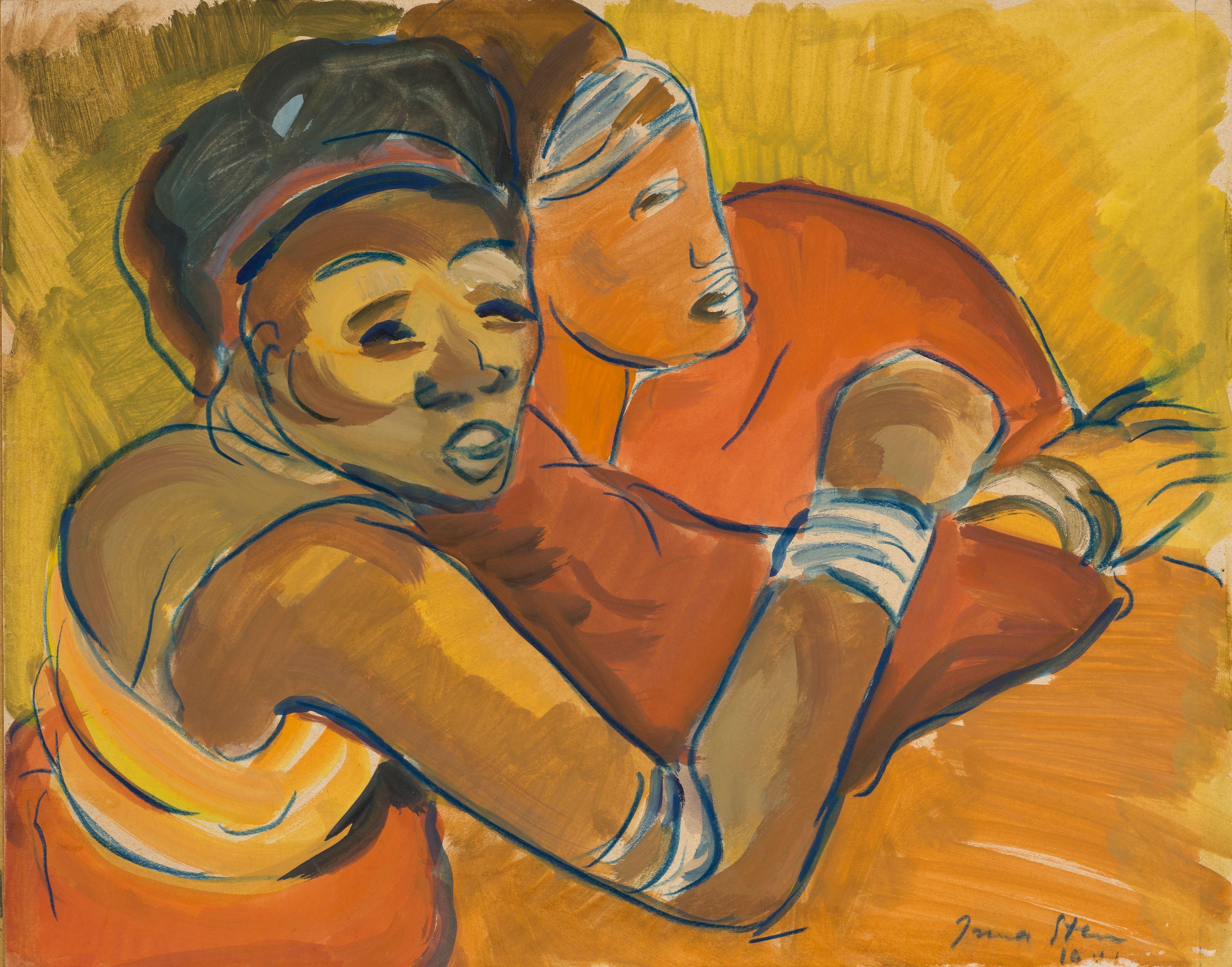 Irma Stern - Untitled (At the Initiation Dance Festival)