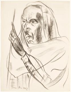 Irma Stern - Watussi Hunter