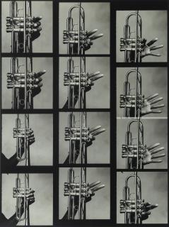 Irving Penn - 12 Hands Of Miles Davis And His Trumpet