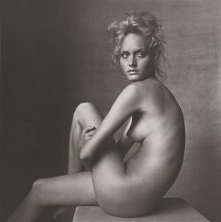 Irving Penn - \'Amber Valletta (New York, May 7, 1996)\'