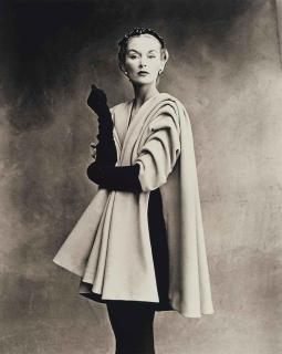 Irving Penn - Balenciaga Mantle Coat (Lisa Fonssagrives-Penn), Paris, 1950