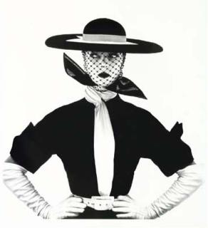 Irving Penn - Black And White Vogue Cover (Jean Patchett), New York, 1950