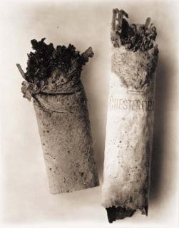 Irving Penn - Cigarette, Neg. 34