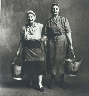 Irving Penn - Cleaning Women, London, 1950
