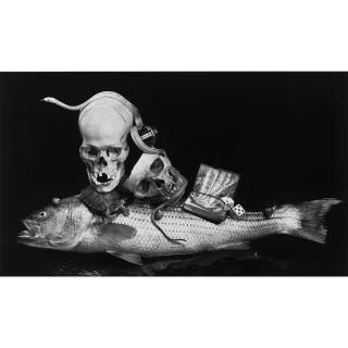 Irving Penn - Crossing The River Styx (B), New York, 1996Selenium Toned Silver Print Executed 1999. From An Edition Of 22. Mounted And Framed.