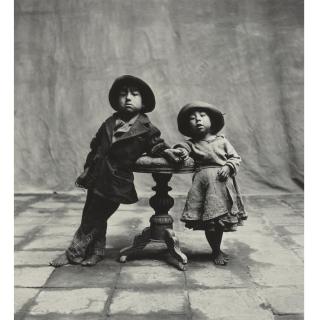 Irving Penn - \'Cuzco Children, Peru (Neg. No. 164)\'