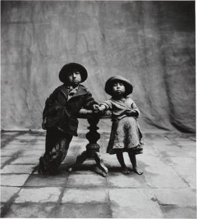 Irving Penn - \'Cuzco Children, Peru\'