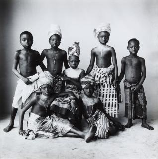 Irving Penn - \'Dahomey Children\', 1967