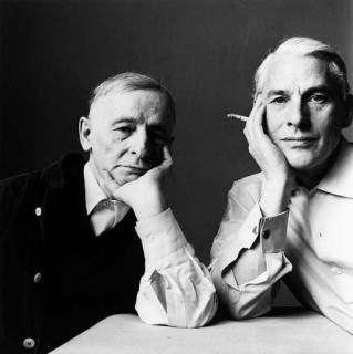 Irving Penn - Frederick Kiesler and Willem de Kooning, New York