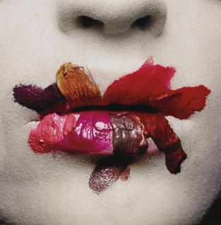 Irving Penn - \'Mouth (For L\'Oreal), New York\', 1986