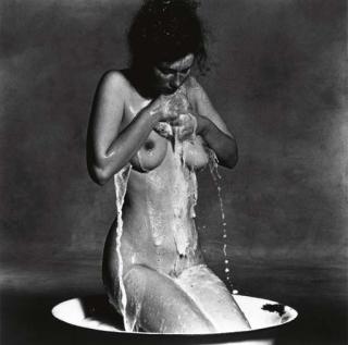 Irving Penn - Nude Bathing in Basin, New York
