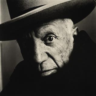 Irving Penn - Picasso (B), Cannes, 1957