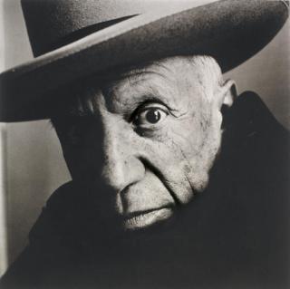 Irving Penn - Picasso (B), Cannes, 1957