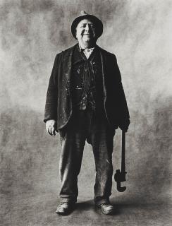 Irving Penn - Plumber, New York, 1951