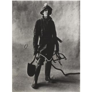 Irving Penn - \'Sewer Cleaner, New York\', 1951