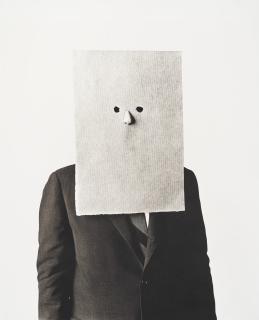 Irving Penn - Steinberg in Nose Mask, New York, 1966