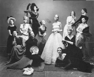 Irving Penn - Twelve of the Most Photographed Models of the Period, 1947