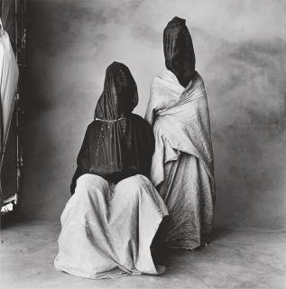 Irving Penn - Two Guedras, Morocco, 1971