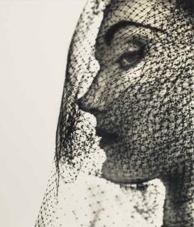 Irving Penn - Veiled Face (Evelyn Tripp), 1949