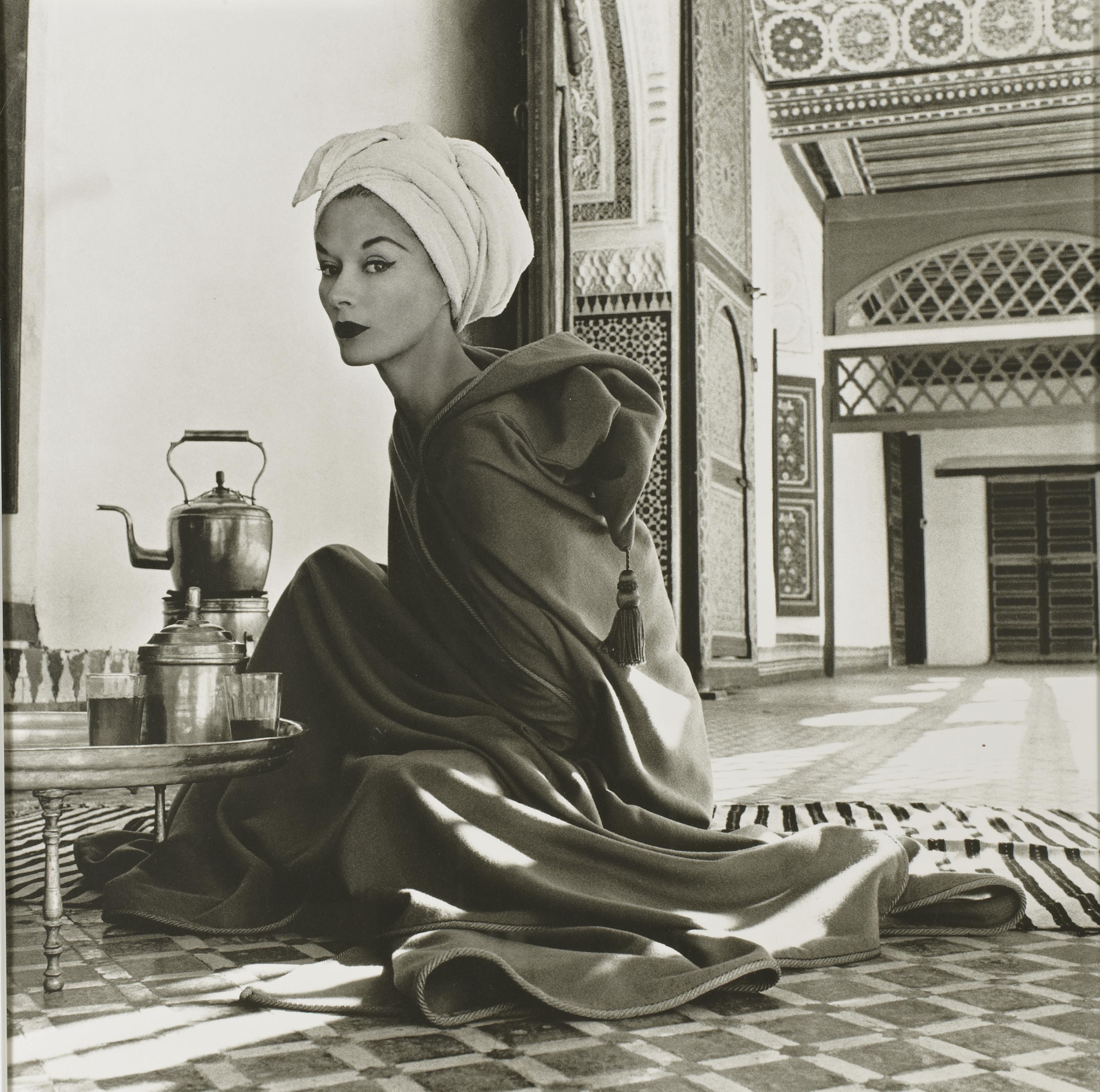 Irving Penn - Woman in Moroccan Palace (Lisa Fonssagrives-Penn), 1951