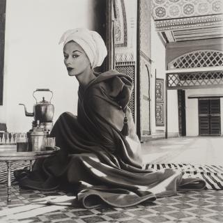 Irving Penn - Woman in Moroccan Palace (Lisa Fonssagrives-Penn), Marrakech, 1951