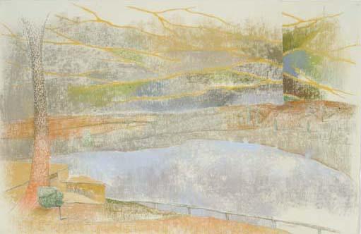 Irving Petlin - Study for the Lake