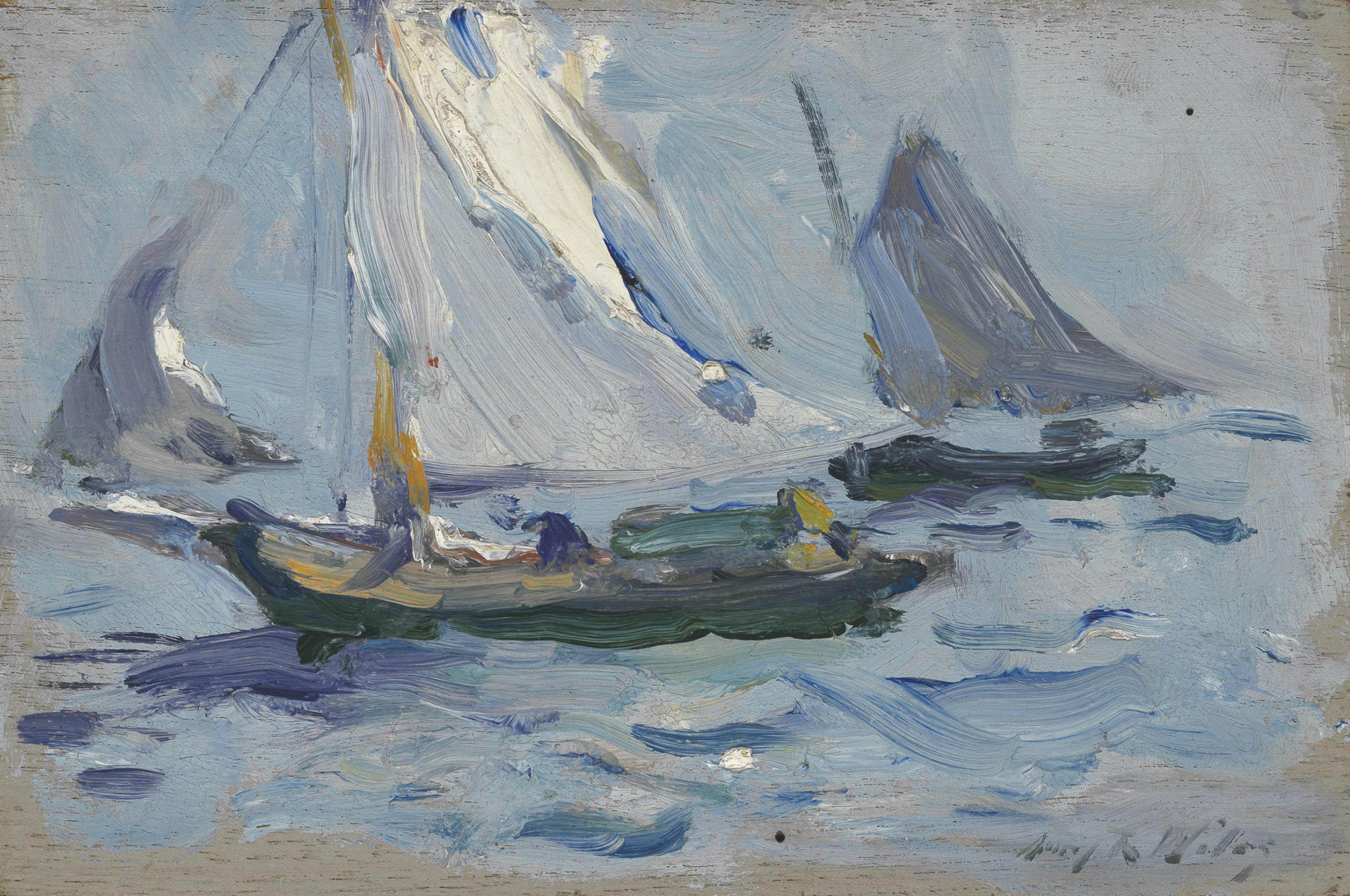 Irving Ramsey Wiles - Racing with the Wind