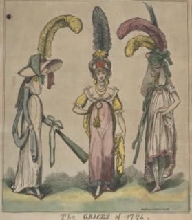 Isaac Cruikshank - The Graces of 1794