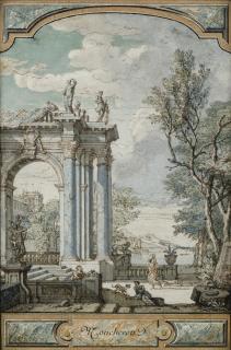 Isaac de Moucheron - Architectural Capriccio