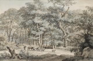 Isaac de Moucheron - Pair Of Pastoral Scenes