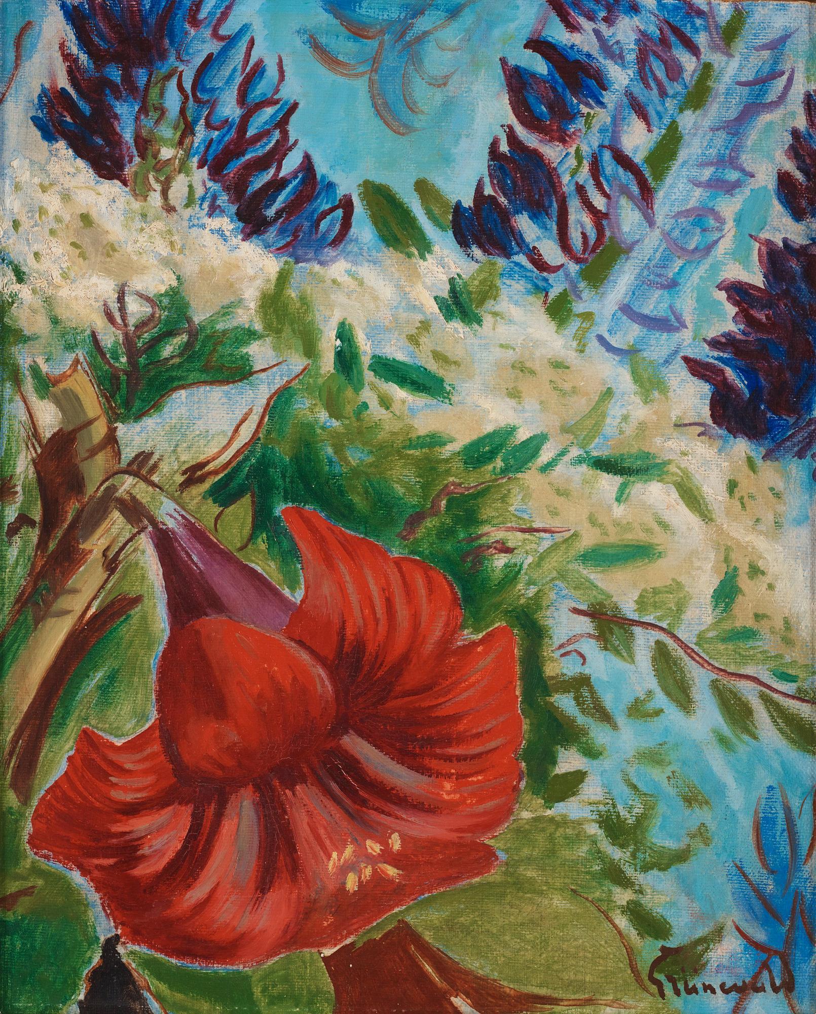 Isaac Grünewald - Amaryllis