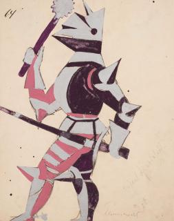 Isaac Grünewald - Costume design for the opera Oberon