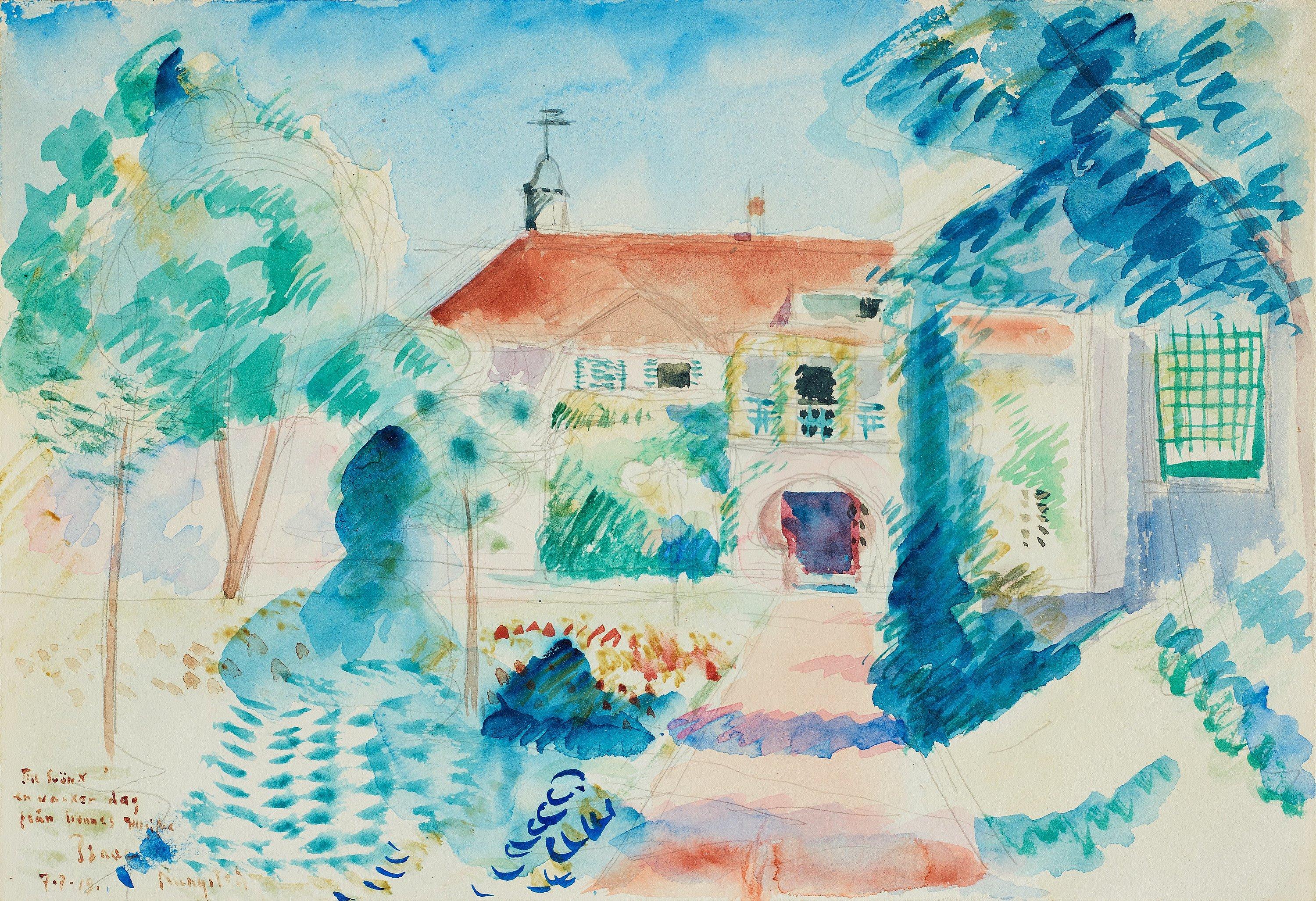 Isaac Grünewald - Enghuset, Rungsted