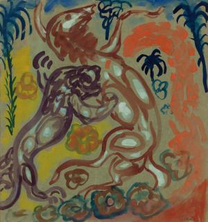 Isaac Grünewald - ”Lejonet och hästen”