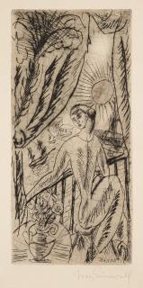 Isaac Grünewald - On the terrace