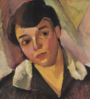 Isaac Grünewald - Portrait Of A Woman