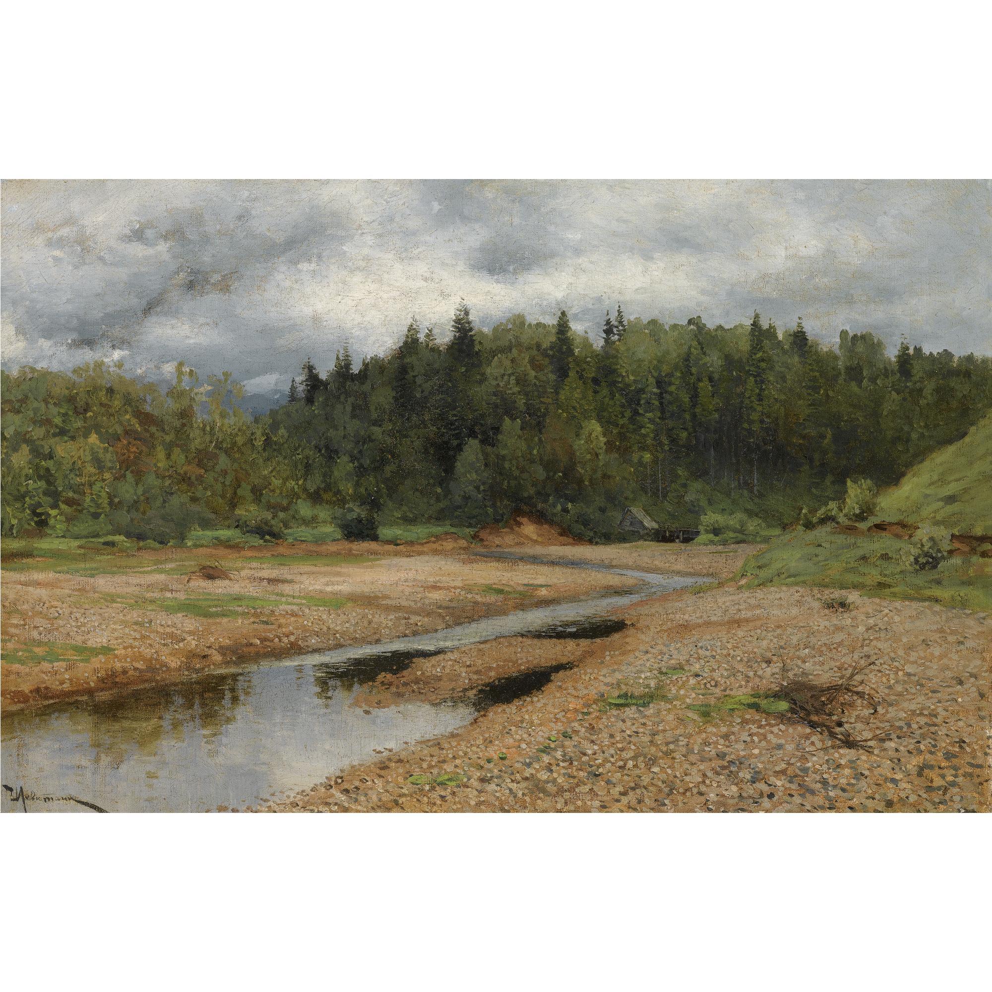 Isaac Ilich Levitan - View Near Zvenigorod