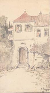 Isaac Il\'Ich Levitan - View of a House in the Crimea