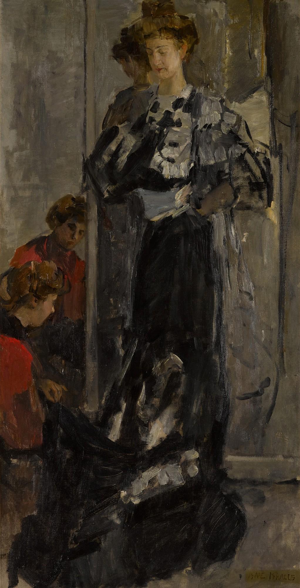 Isaac Israels - At the Dressmaker\'s