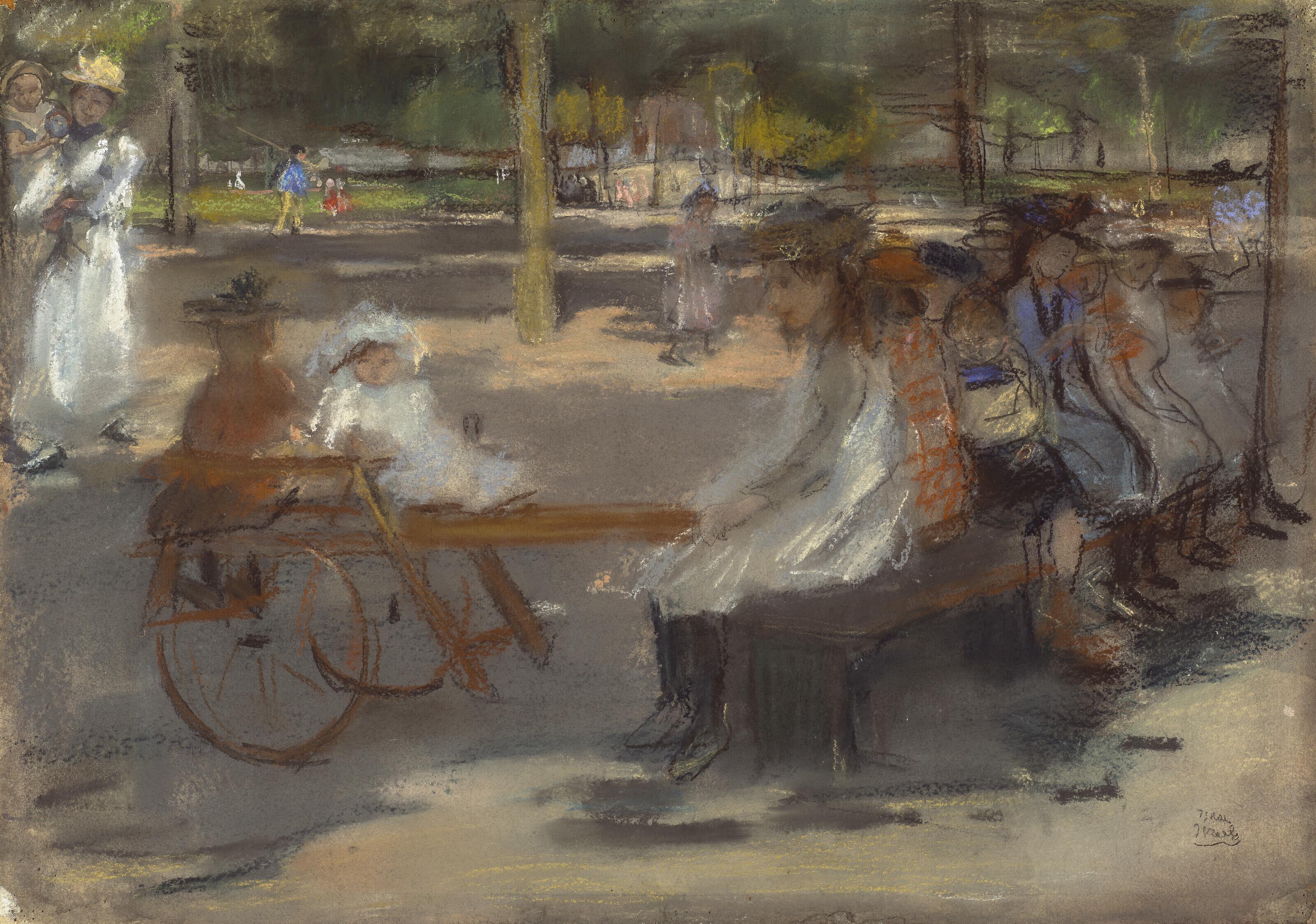 Isaac Israëls - Children in the Park