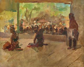 Isaac Israels - Dancers on Stage