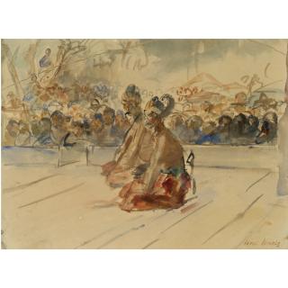 Isaac Israels - Dutch an Indonesian Dance Performance