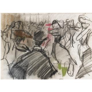 Isaac Israels - Dutch moulin De La Galette, Paris