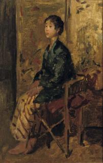 Isaac Israels - Javaanse vrouw - Javanese woman